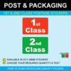 1st & 2nd Class Postage Stickers