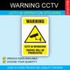 CCTV In Operation Stickers