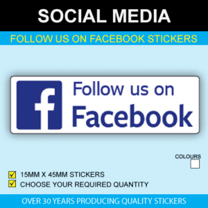 Follow Us On Facebook Stickers