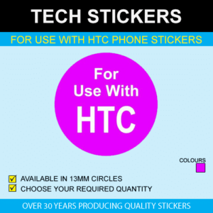 For Use With HTC Stickers