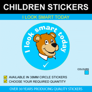 I Look Smart Today - Children's Stickers