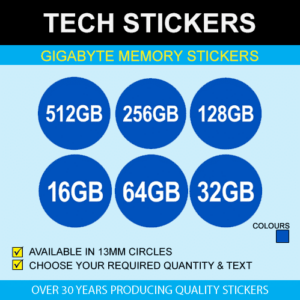 Memory Storage Stickers