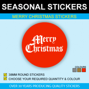 Merry Christmas Stickers