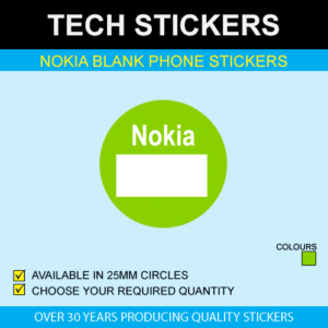 Nokia Blank Price Stickers