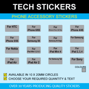 Phone Accessory Stickers