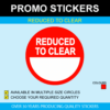 Reduced To Clear - Multi Size Stickers