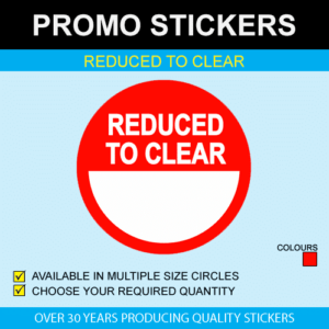 Reduced To Clear - Multi Size Stickers