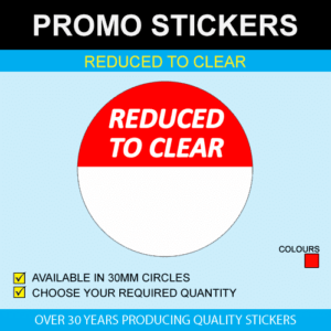 Reduced To Clear Stickers