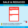 Reduced Was Now Stickers