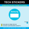 Samsung Blank Stickers