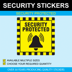 Security Protected Stickers