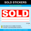 Sold - Double Line Sticker