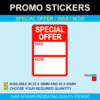 Special Offer Was / Now Stickers