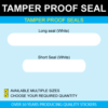 Tamper Proof Seal Stickers