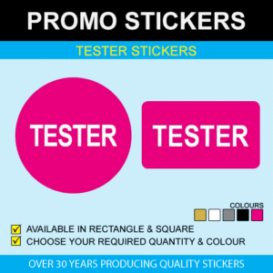 Tester Stickers