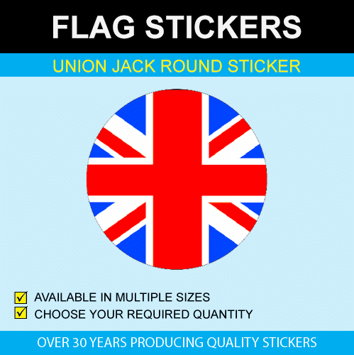 Union Jack UK UK flag flag' Sticker