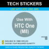 Use With HTC One (M8) Stickers