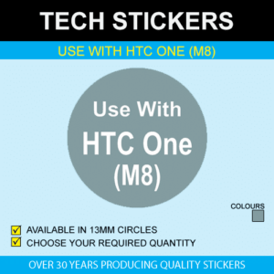 Use With HTC One (M8) Stickers