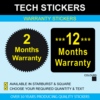 Warranty Stickers